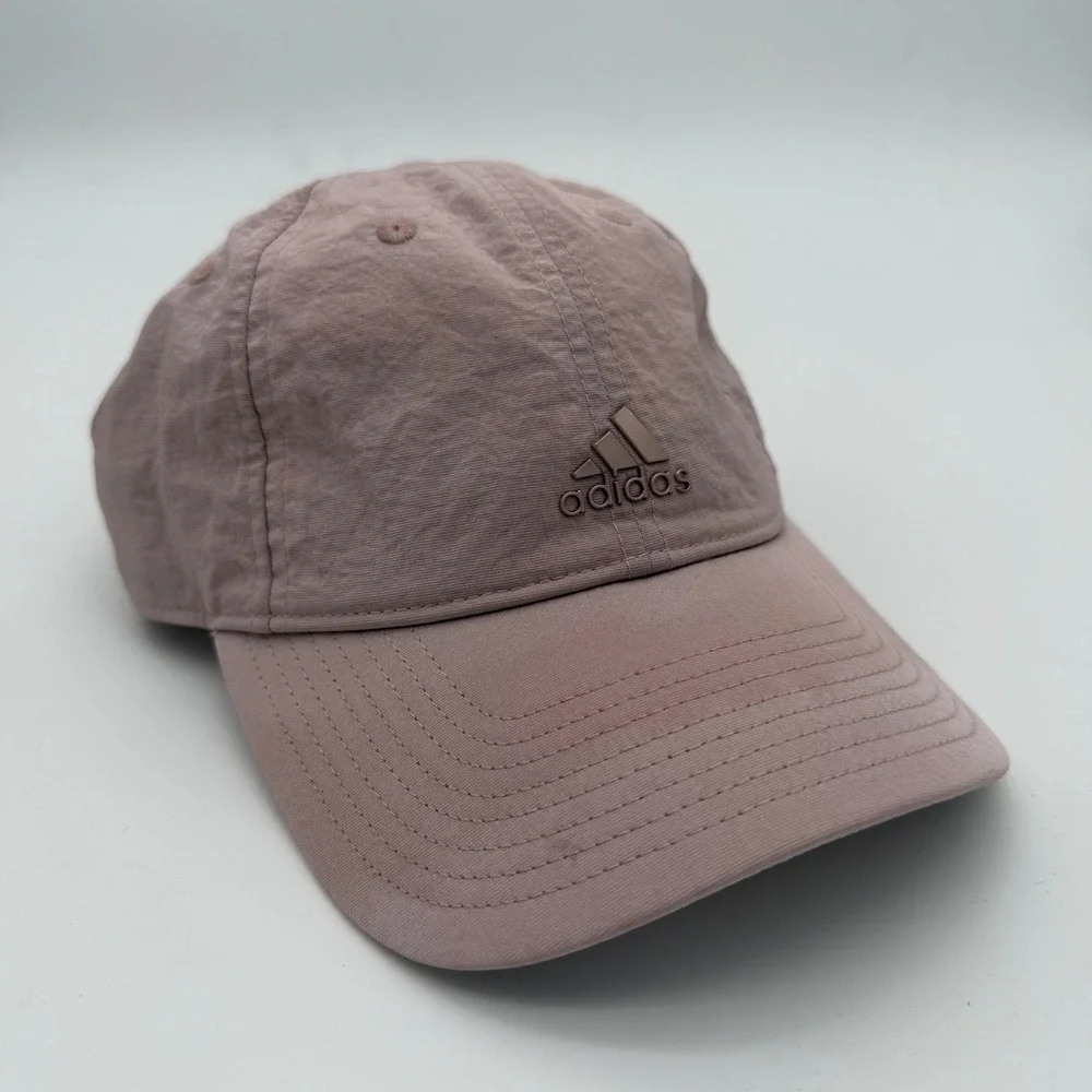 Adidas Aeroready Baseball Hat Pink Mauve Adjustable Strapback Cap 979007-C